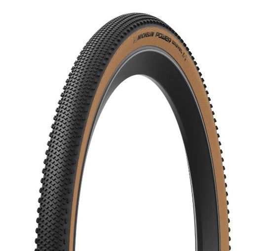 Pneu MICHELIN POWER GRAVEL Competition Line Tubeless Ready Marron