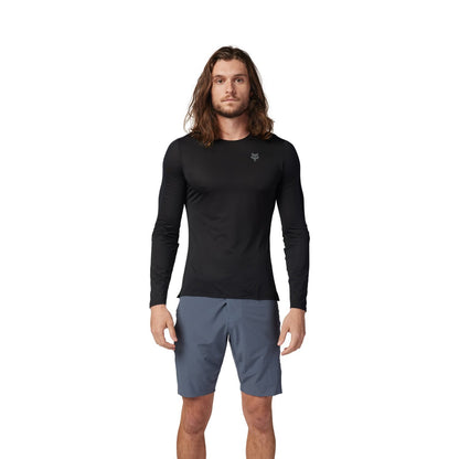 Paita FOX FLEXAIR ASCENT Pitkät Hihat Musta