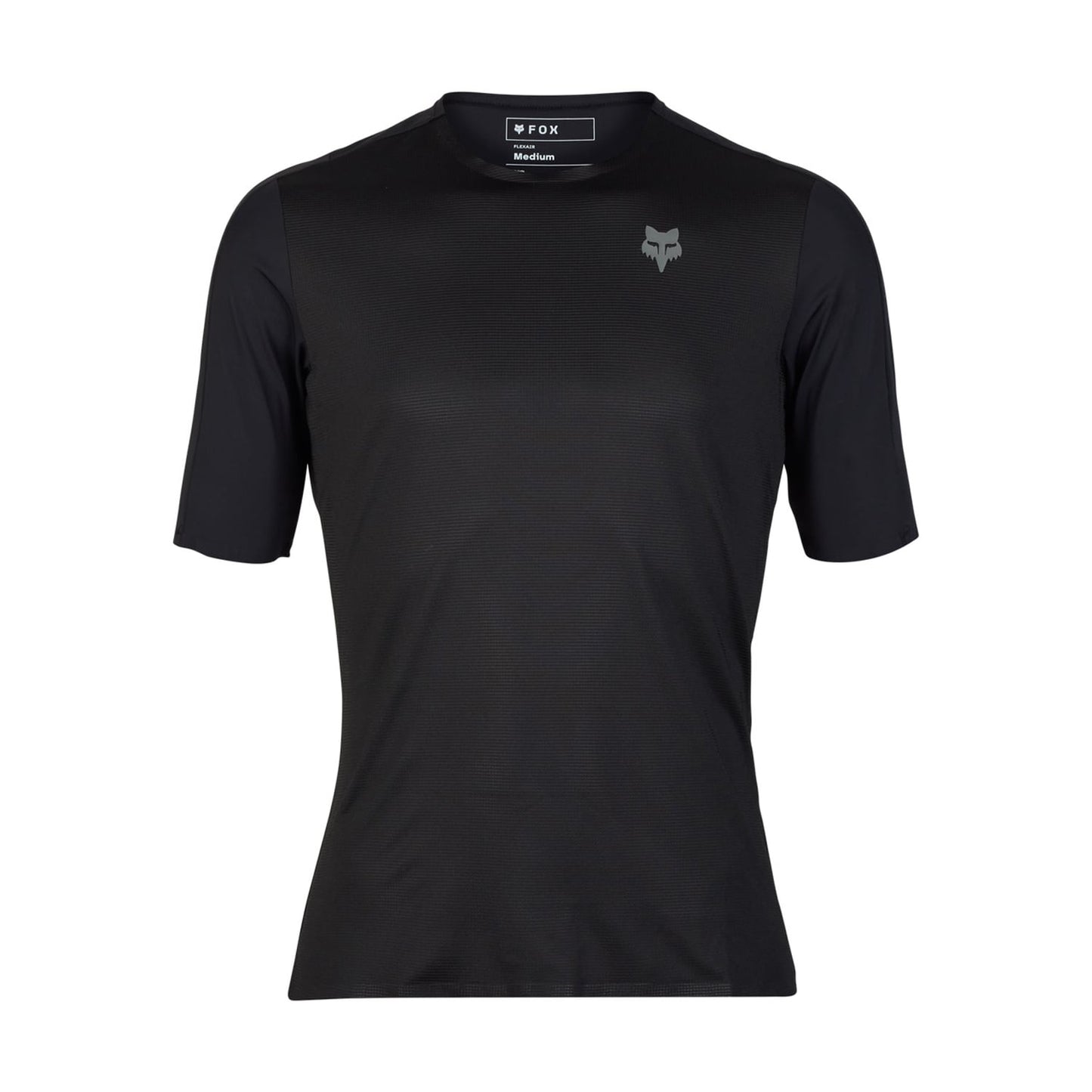 Trikot FOX FLEXAIR ASCENT Kurzarm Schwarz
