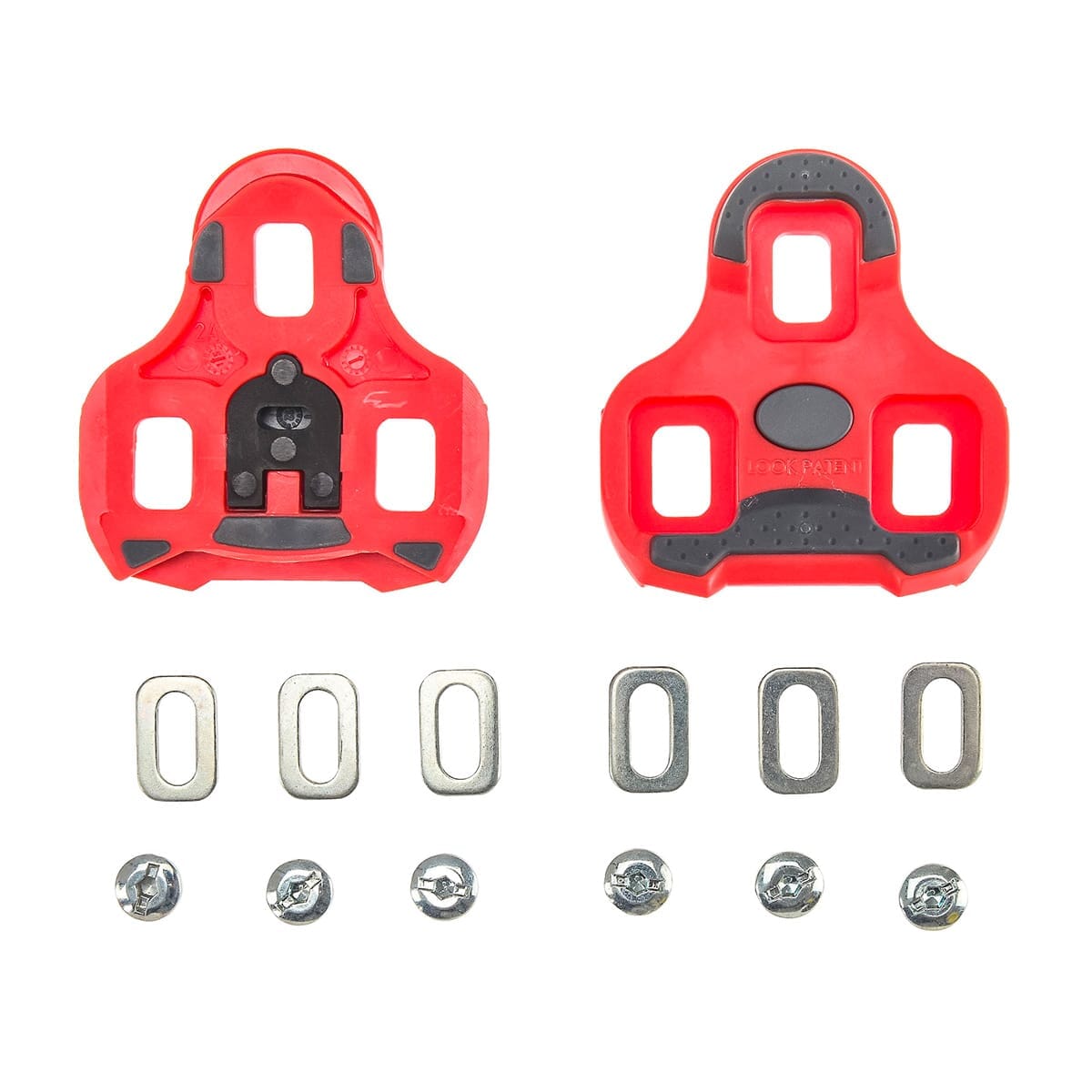 Kilsats för LOOK KEO GRIP pedaler Röd