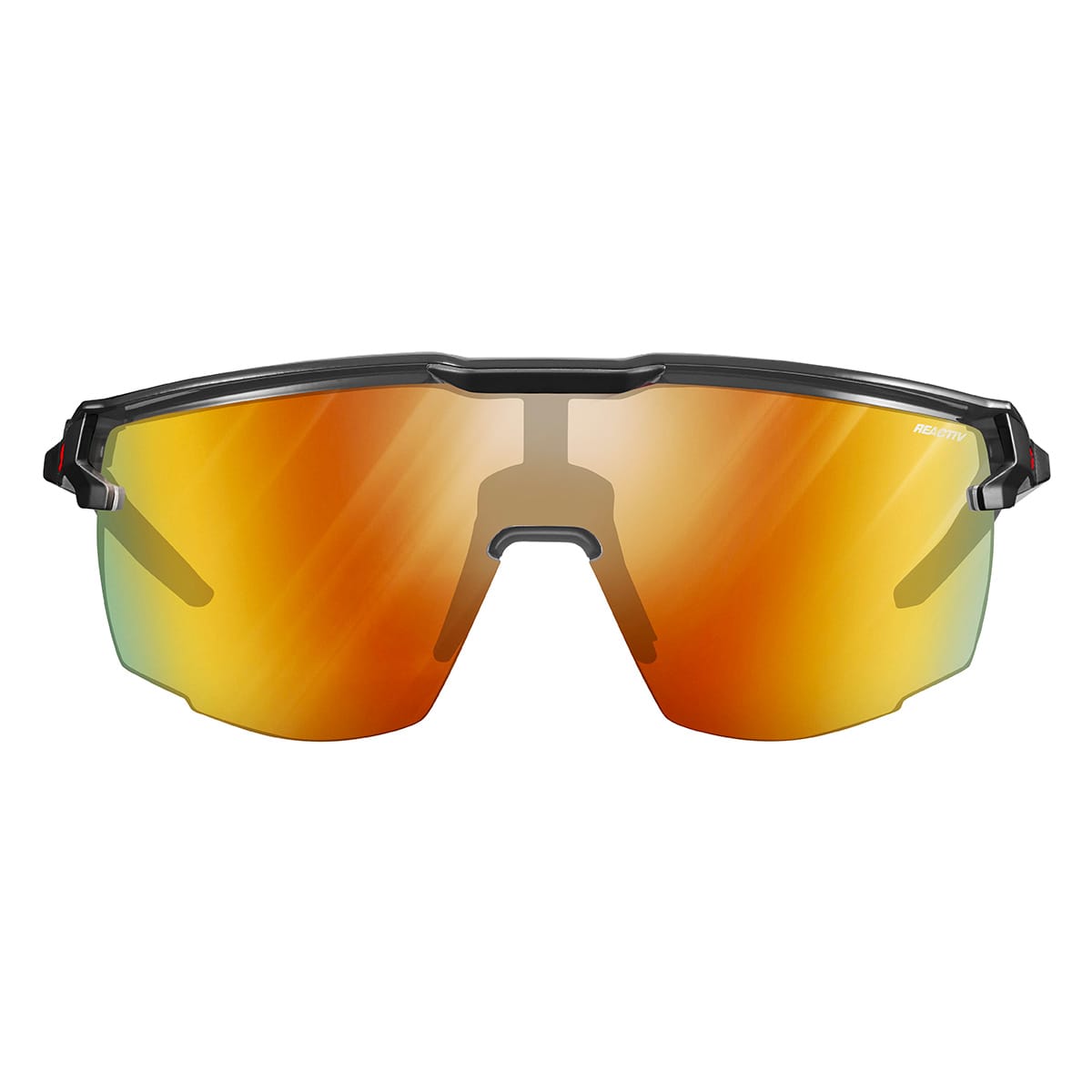 Brýle JULBO ULTIMATE černá/červená Reactiv Light Amplifer fotochromické