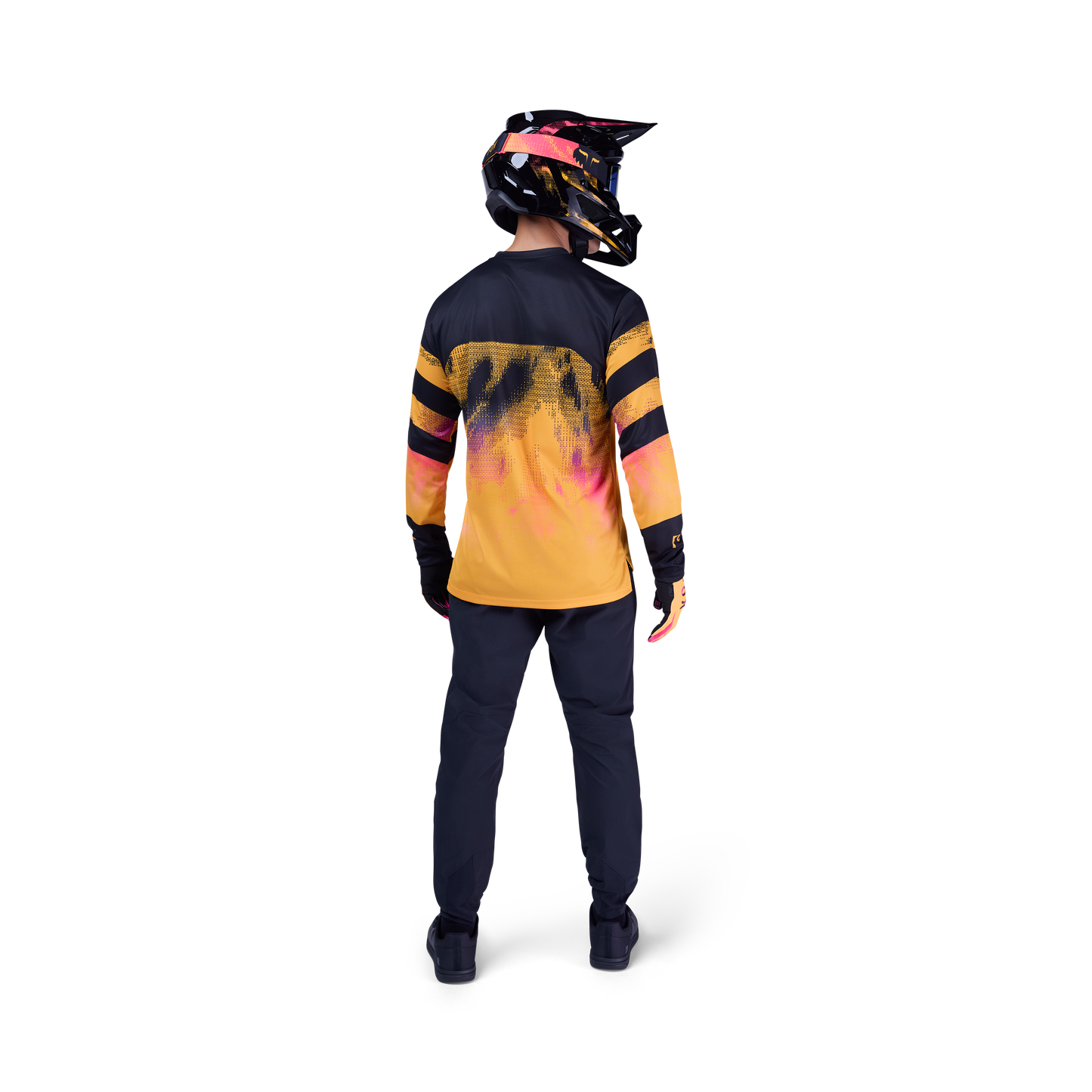 Kalhoty FOX RANGER KAIROS Černé/Oranžové