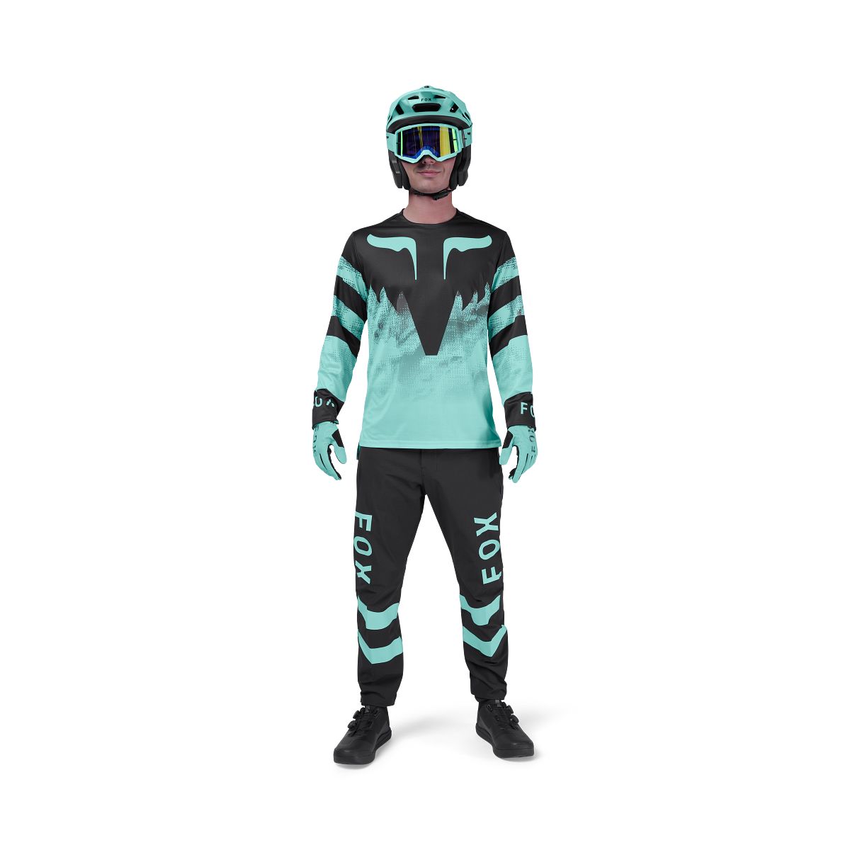 Pantalon FOX RANGER KAIROS Noir/Bleu