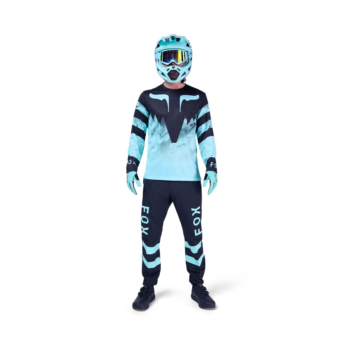 Pantalon FOX RANGER KAIROS Noir/Bleu