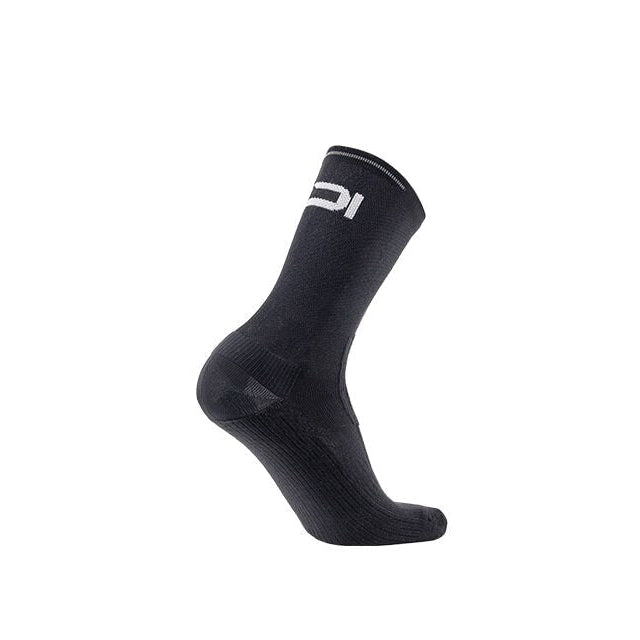 Calzini da ciclismo Sidi Visibilis neri, 20 cm