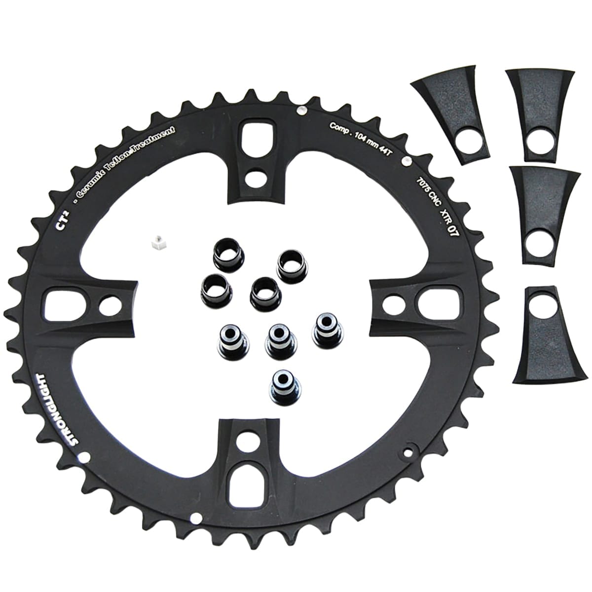 Corona Esterna STRONGLIGHT CT² SHIMANO XTR M970 9V 4 Fori 104 mm
