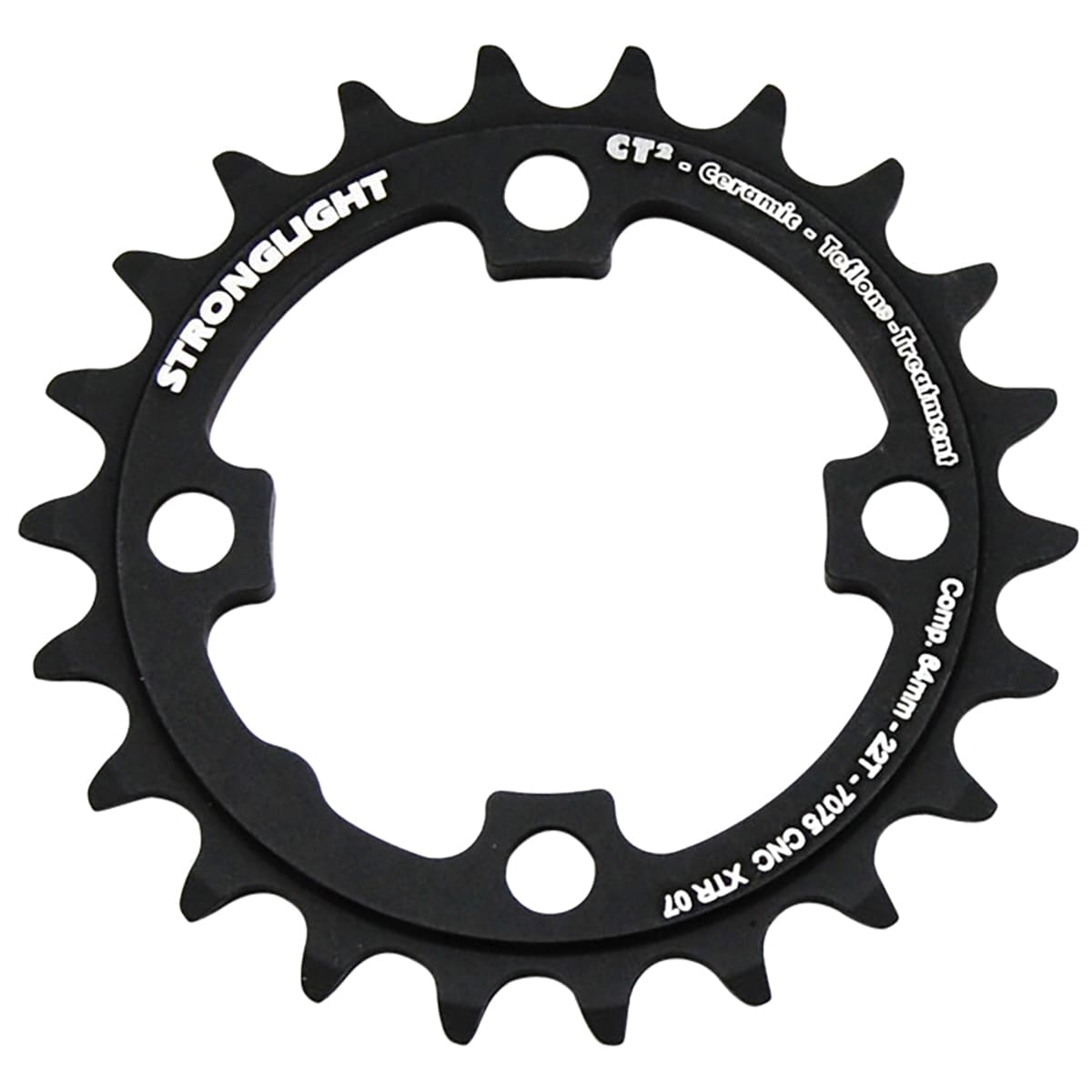 Corona Interna STRONGLIGHT CT² SHIMANO XTR M970 9V 4 Fori 64 mm