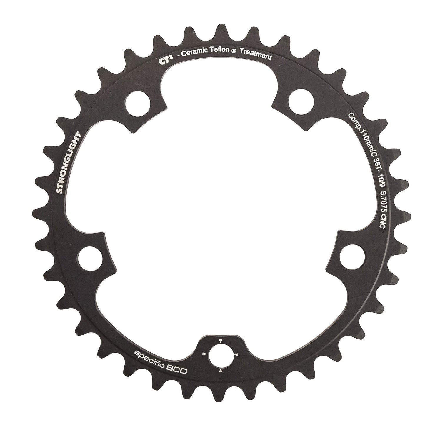 Plato Interior 9/10V STRONGLIGHT CT² Campagnolo Type C 110mm