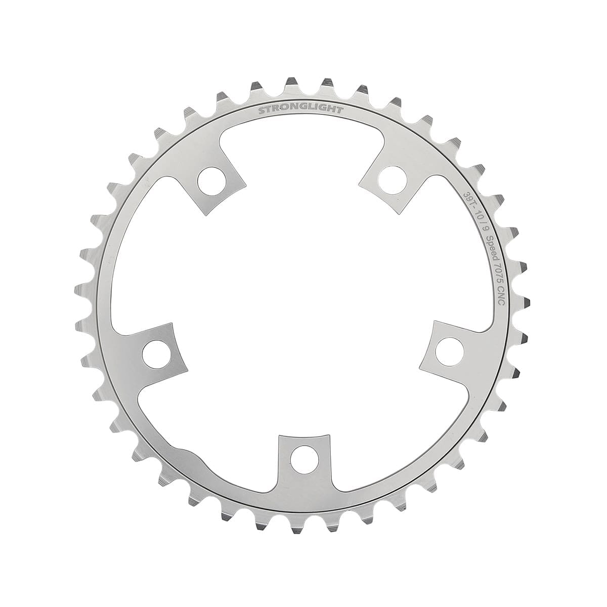 STRONGLIGHT ALU 7075 Type S 110 mm Silver Inner Chainring 9/10S