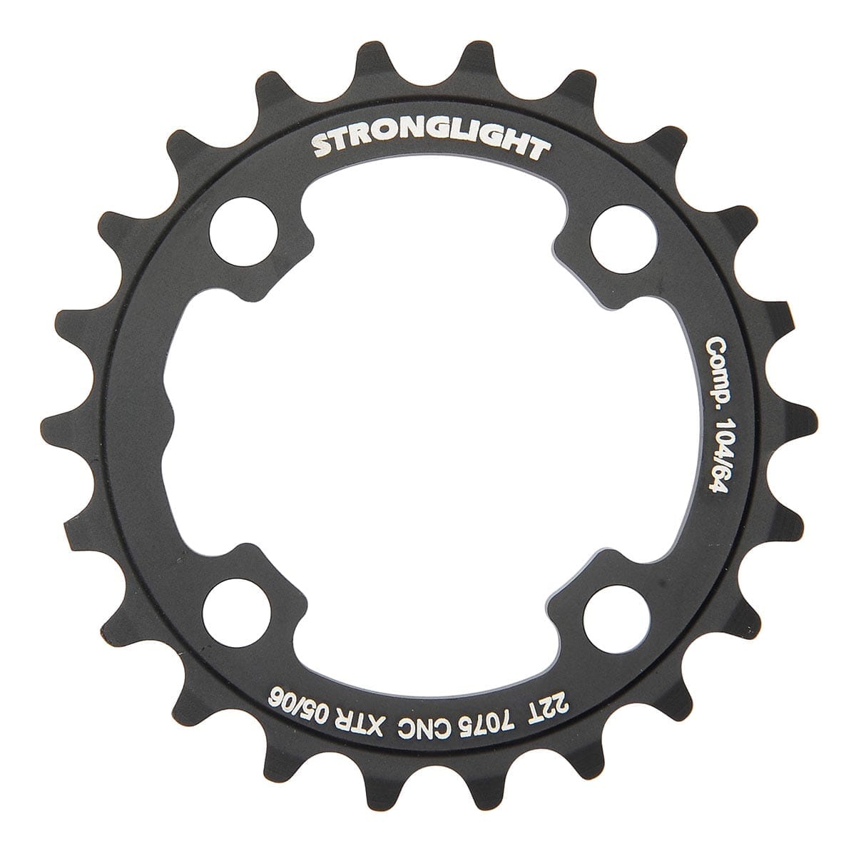 Piatto Interno STRONGLIGHT SHIMANO XTR M960 9V 4 Fori 64 mm