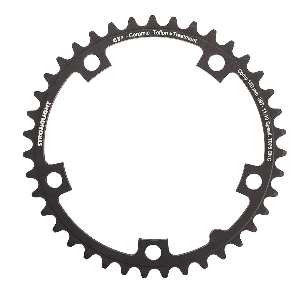 Indre klinge 10/11V STRONGLIGHT CT² Type S 130 mm sort