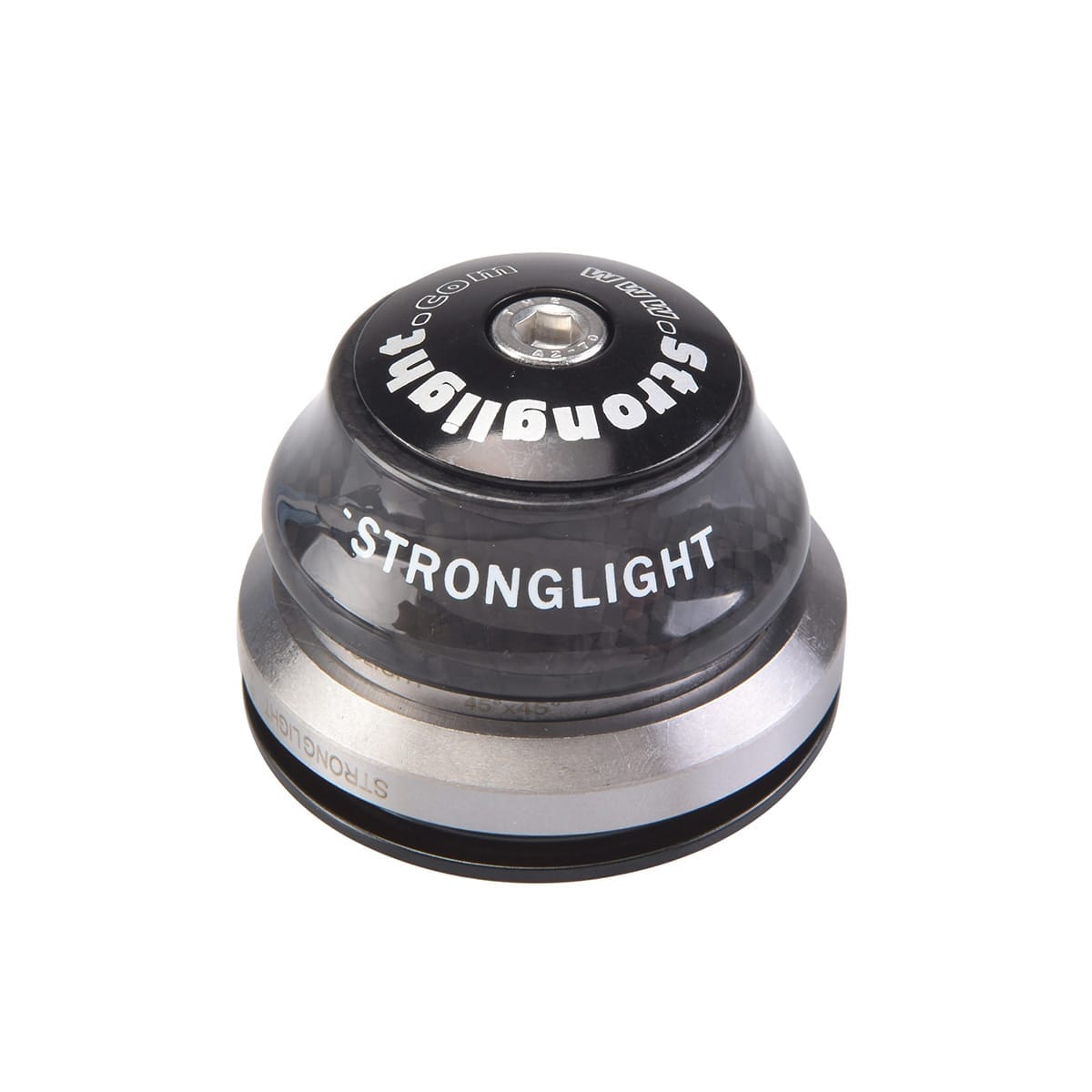 Jogo de Direção Integrado STRONGLIGHT LIGHT'IN CARBON Oversize 1 1/8" - 1,5"