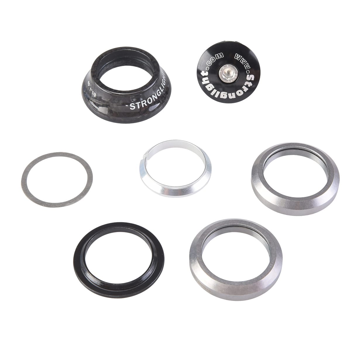 STRONGLIGHT LIGHT'IN CARBON Integrated Headset 1"1/8 IS42