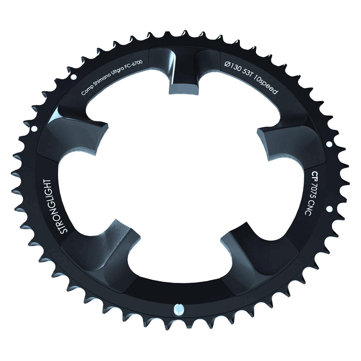 Plato Exterior 10V STRONGLIGHT CT² Shimano Ultegra 6700 130 mm