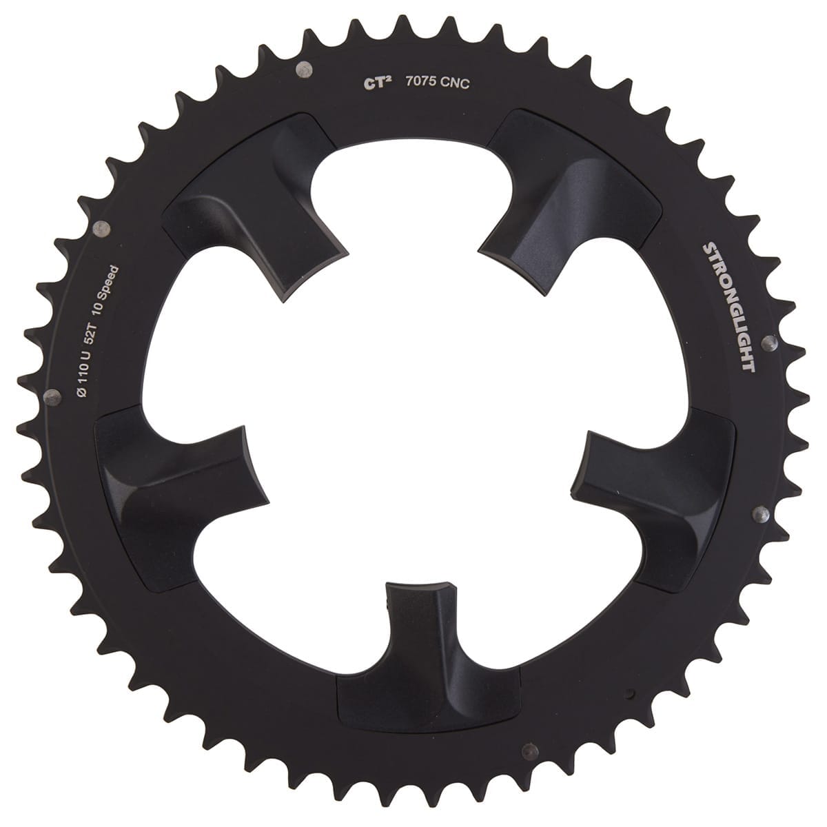 Piatto Esterno 10V STRONGLIGHT CT² Shimano Ultegra 6750 110 mm