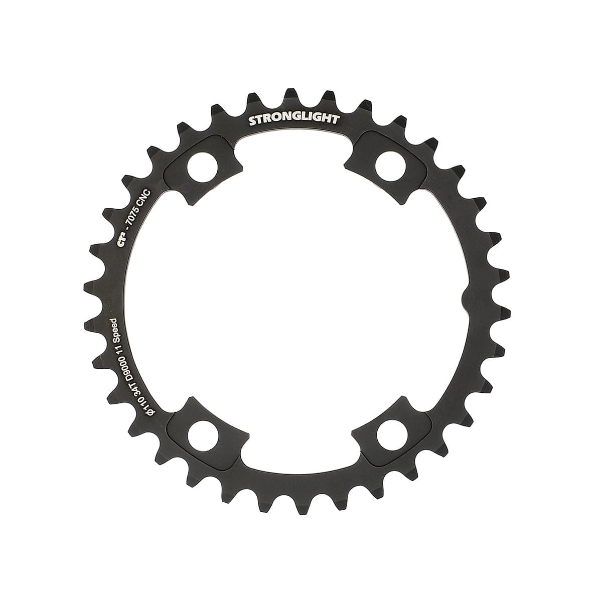 Piatto Interno 11V STRONGLIGHT CT² Shimano 9000 / 6800 / 5800 110 mm