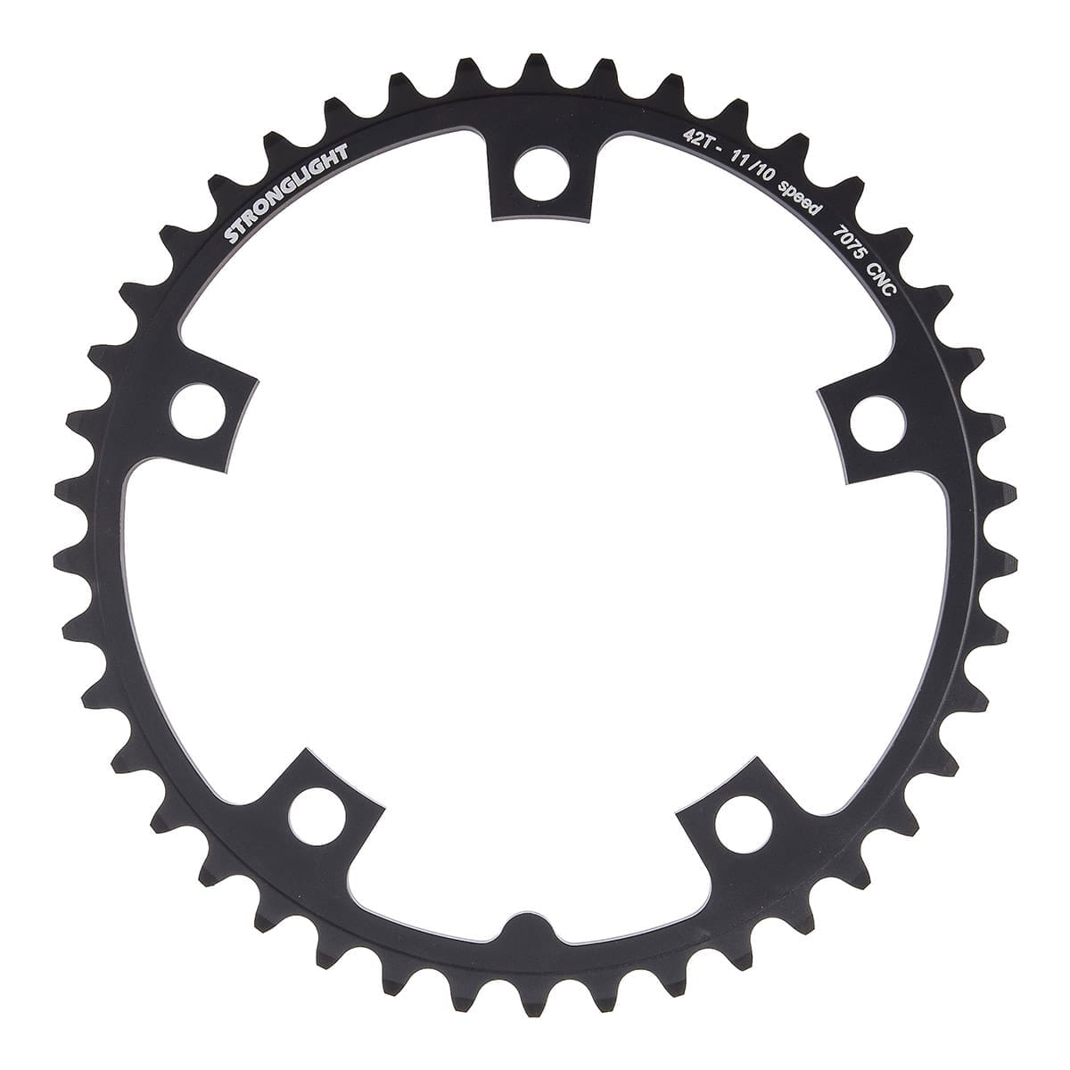 Indre klinge 10/11V STRONGLIGHT ALU 7075 Type S 130 mm sort