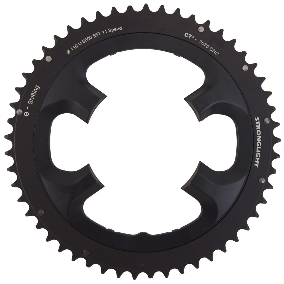Piatto Esterno 11V STRONGLIGHT CT² Shimano Ultegra 6800 110 mm