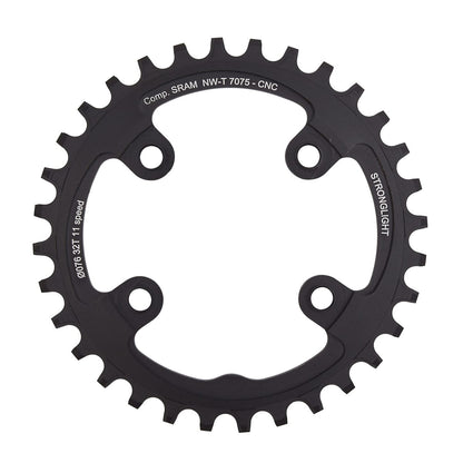 STRONGLIGHT ALU 7075 NARROW WIDE Sram XX1 11-Speed 4-Bolt 76mm Single Chainring