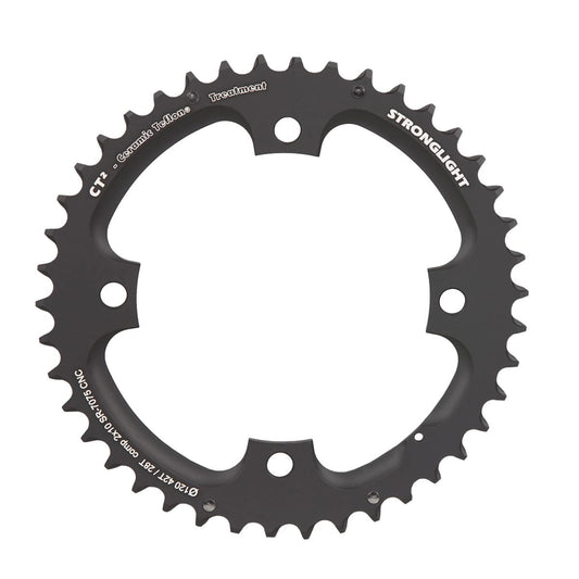 Außenkettenblatt STRONGLIGHT CT² Sram 10V 4 Loch 120 mm