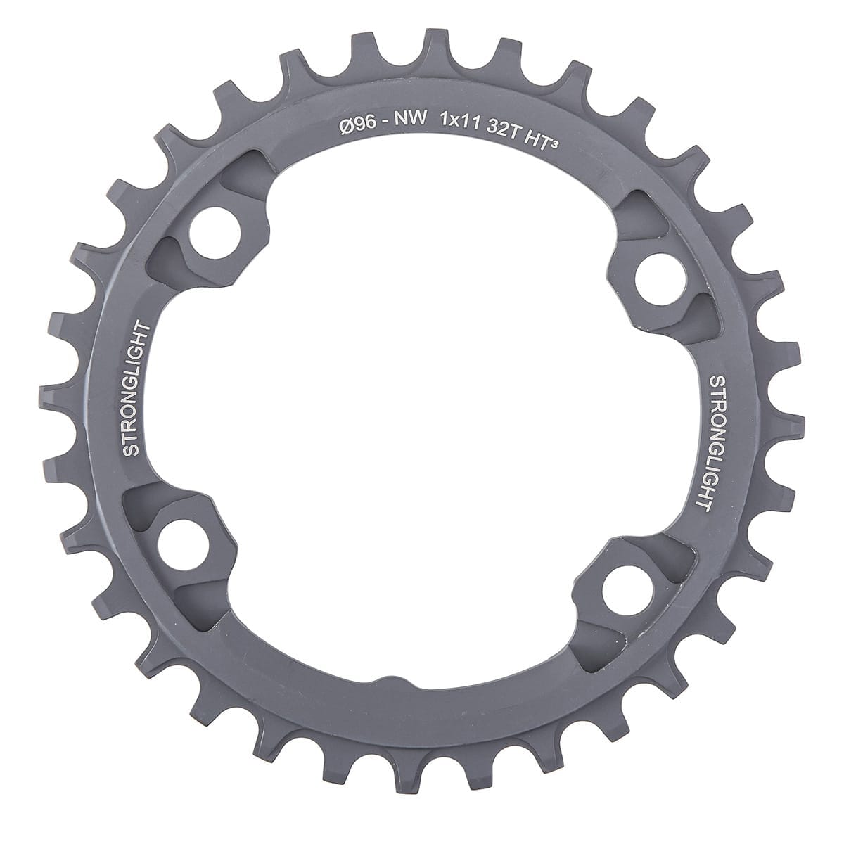 Tarcza jednorzędowa STRONGLIGHT HT3 NARROW WIDE Shimano XTR M9000/M9020 / XT M8000 11V 4 otwory 96 mm