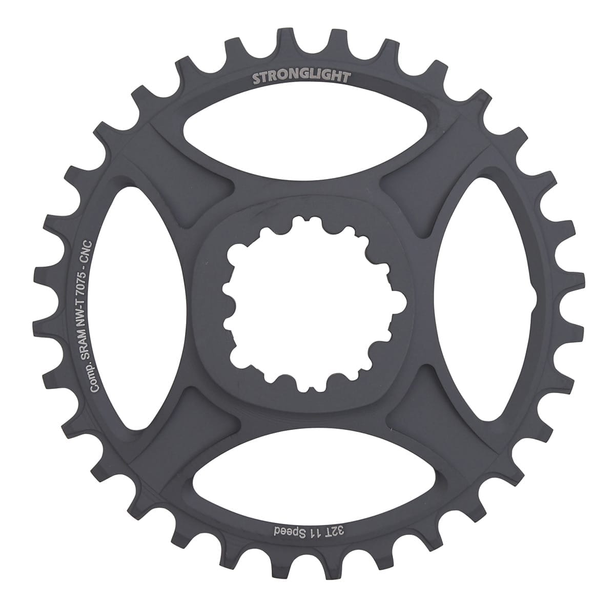 Mono převodník STRONGLIGHT HT3 NARROW WIDE 11V Sram Direct Mount Offset 6 mm