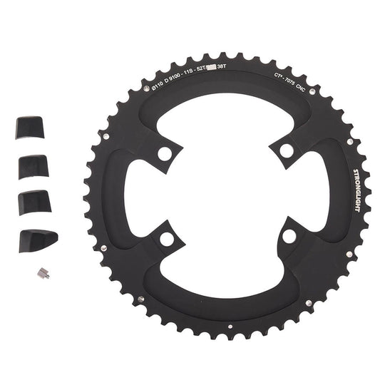 Piatto Esterno 11V STRONGLIGHT CT² Shimano Dura-Ace R9100 110 mm