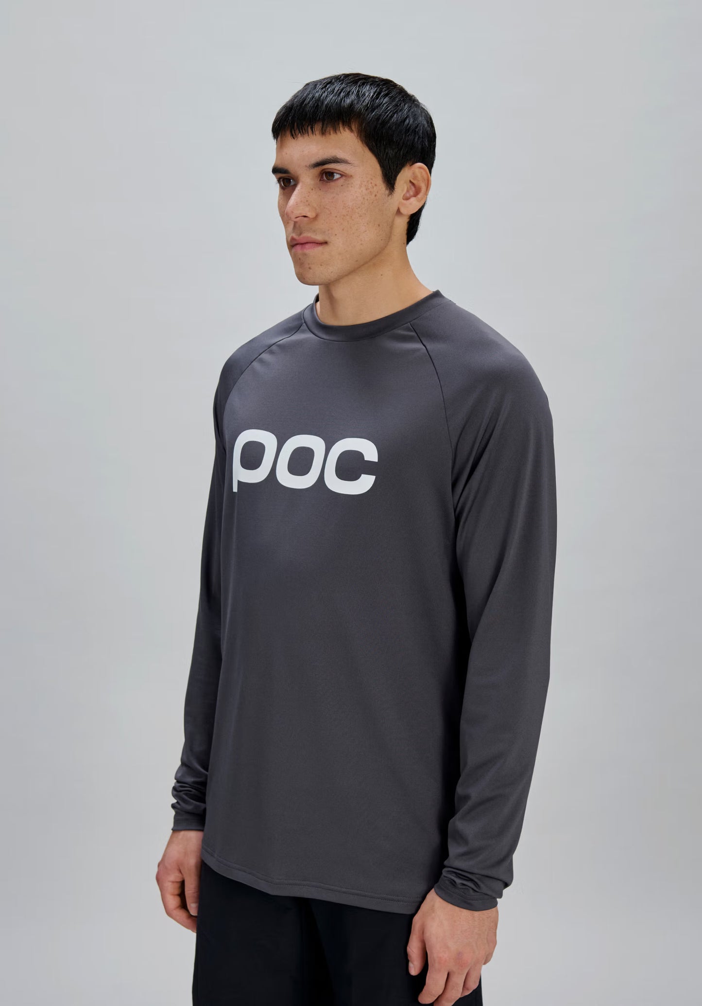 Maillot POC REFORM ENDURO Maniche Lunghe Grigio