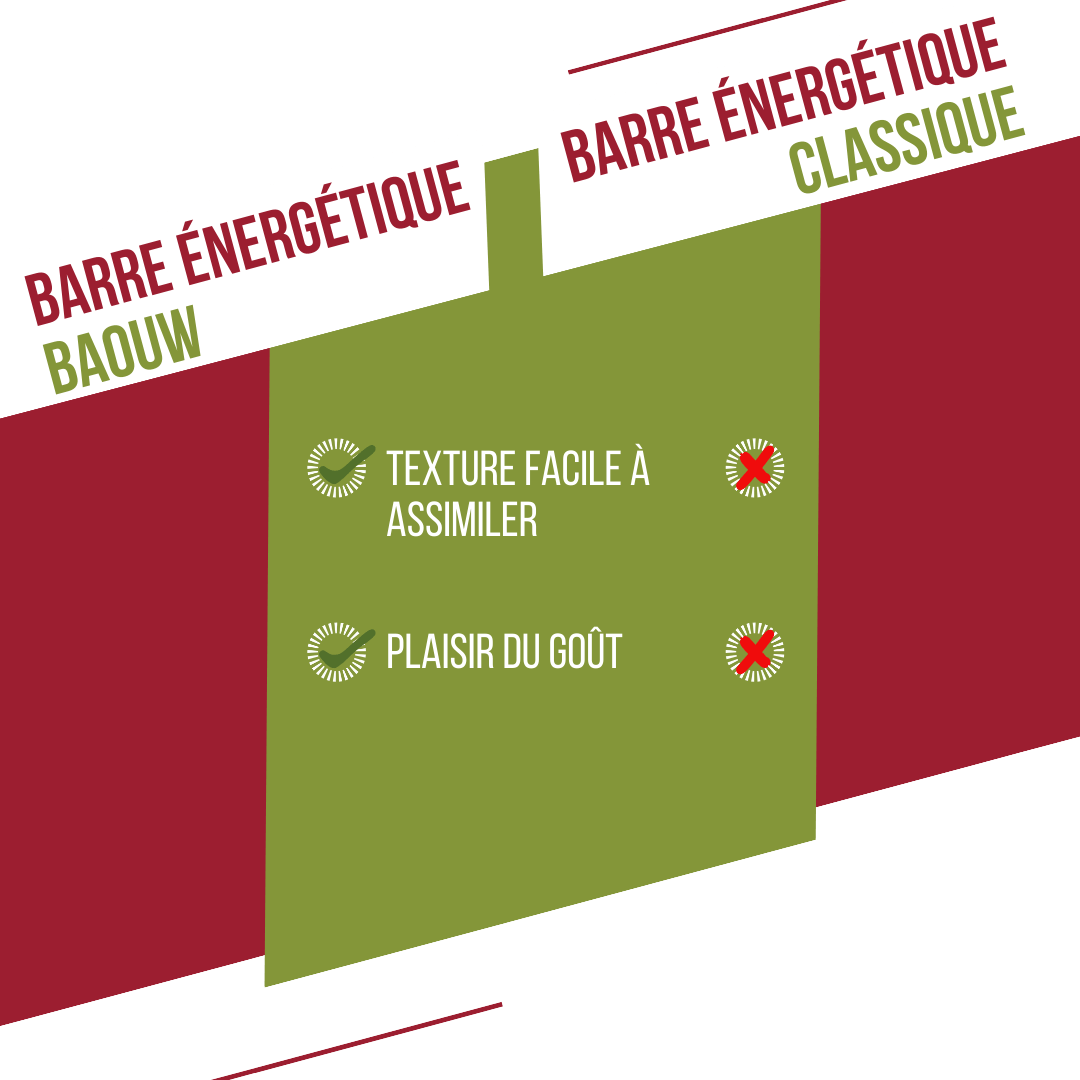 Energibar BAOUW BIO EXTRA Hindbær-Pistacie (50g)