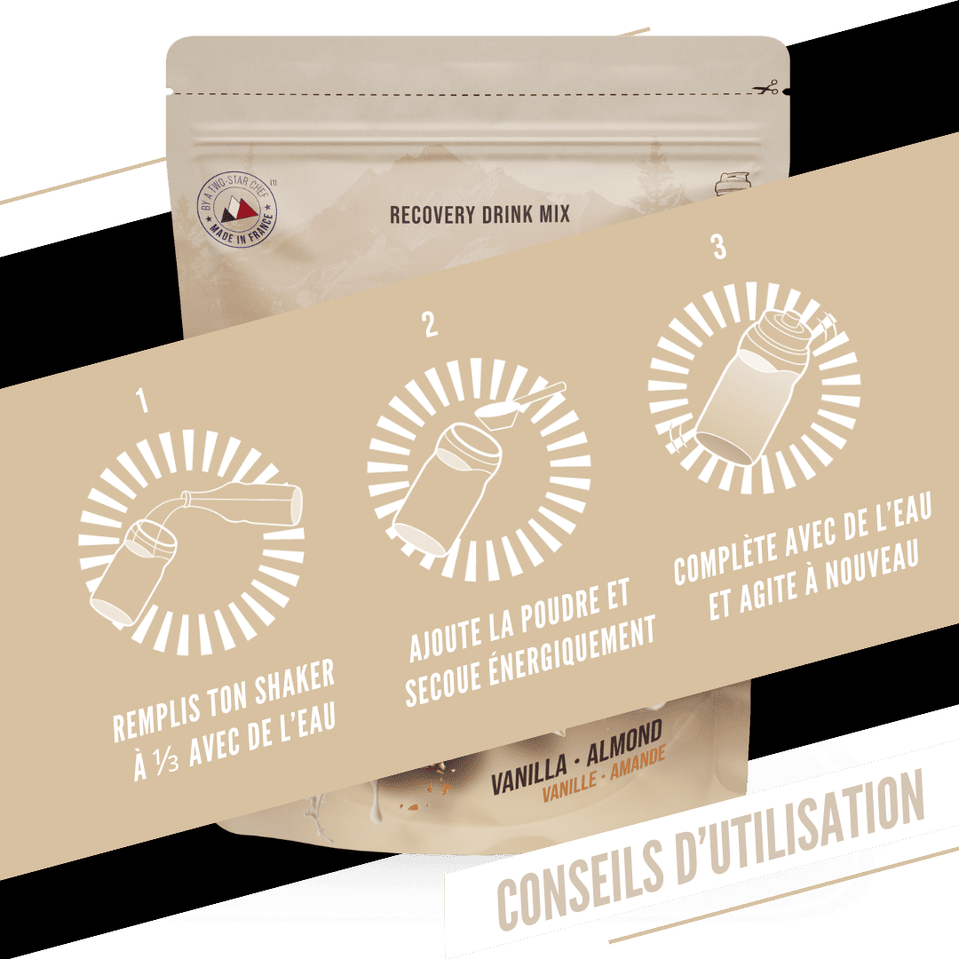 Regenerační Nápoj BAOUW RECOVERY (500g) Vanilka Mandle