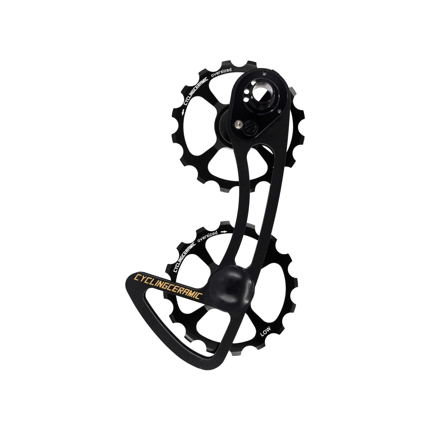 Bagskifter Bur 10/11V CYCLINGCERAMIC 16/16 Shimano Sort