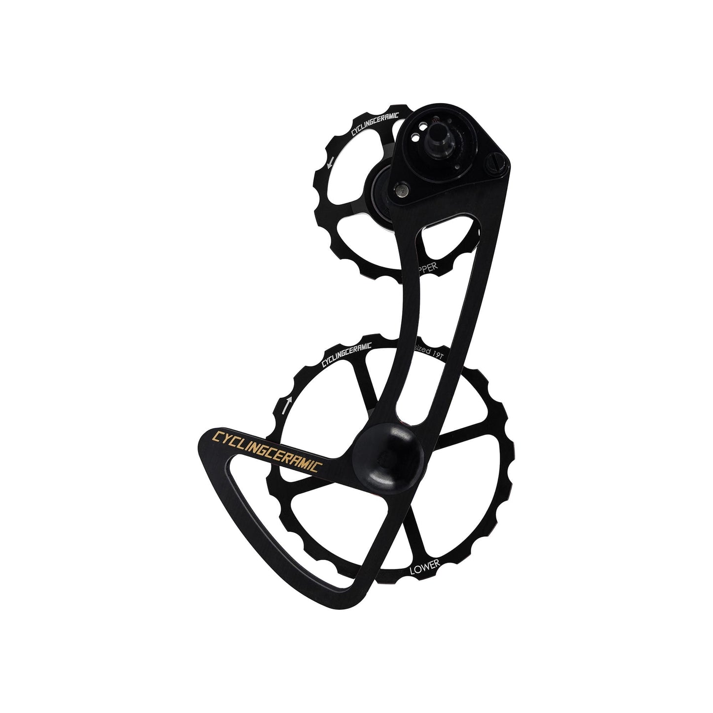 Bagskifterbur 11V CYCLINGCERAMIC 14/19 Sram E-Tap Sort
