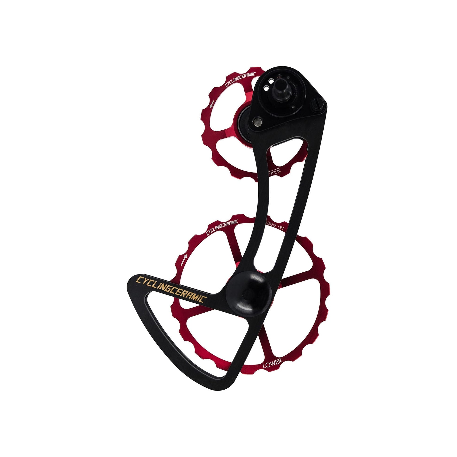 Bagskifter Bøjle 11V CYCLINGCERAMIC 14/19 Sram E-Tap Rød