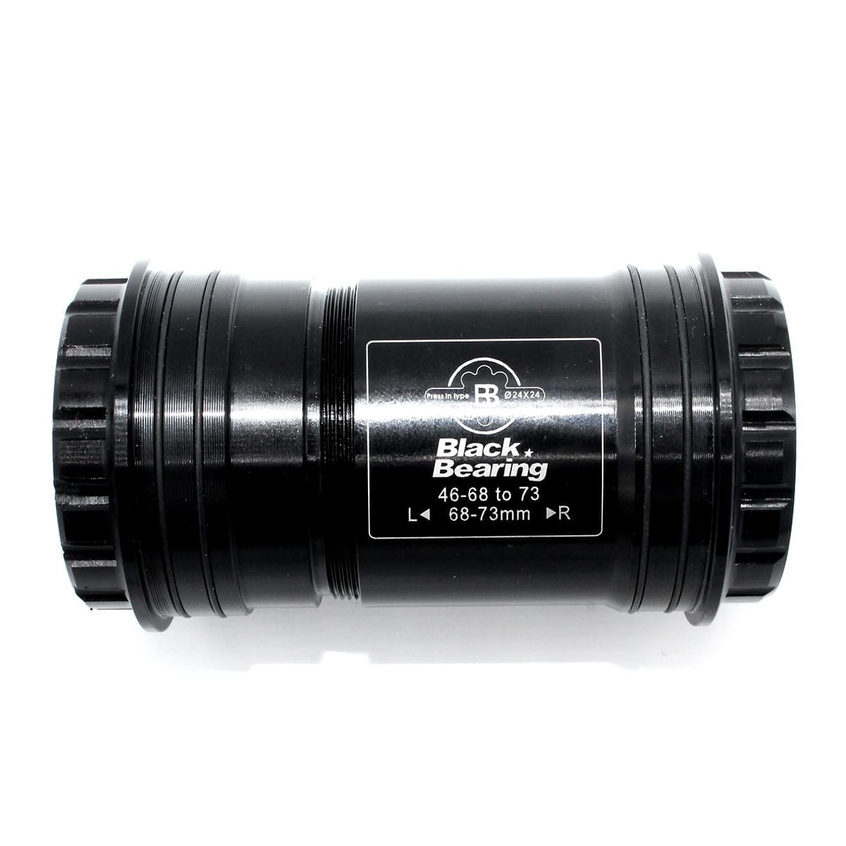 Caixa de Pedaleiro BLACK BEARING PF30 Eixo 24 mm e GXP Aço