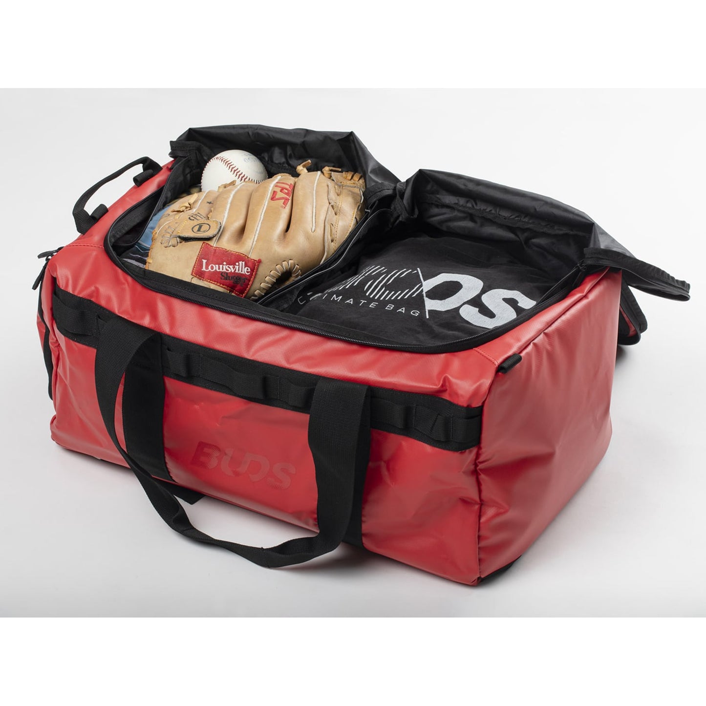 Rejsetaske BUDS DUFFEL BAG MEDIUM 42 L rød