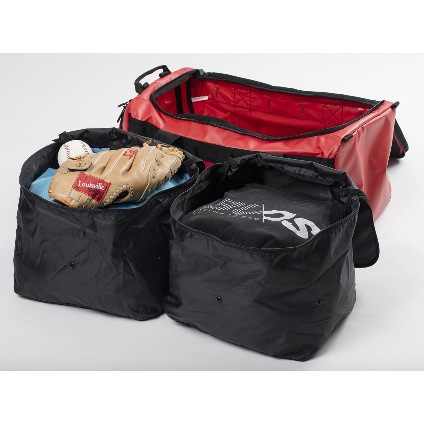Rejsetaske BUDS DUFFEL BAG MEDIUM 42 L rød