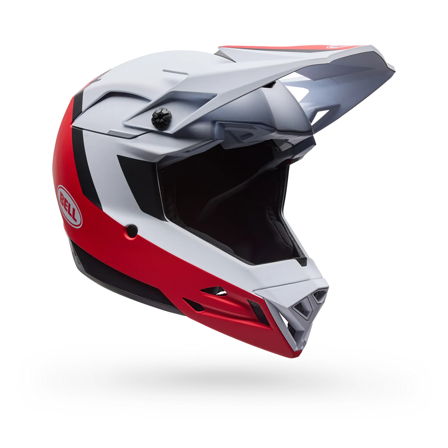 Casque VTT BELL FULL-10 MIPS LEVEL SET Blanc/Rouge