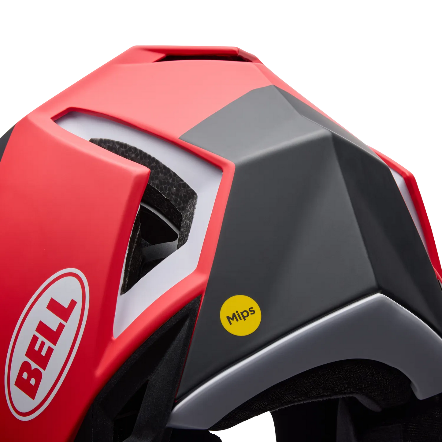 Casque VTT BELL FULL-10 MIPS LEVEL SET Blanc/Rouge