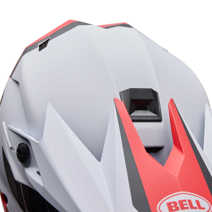 BELL FULL-10 MIPS LEVEL SET maastikuratta kiiver valge/punane