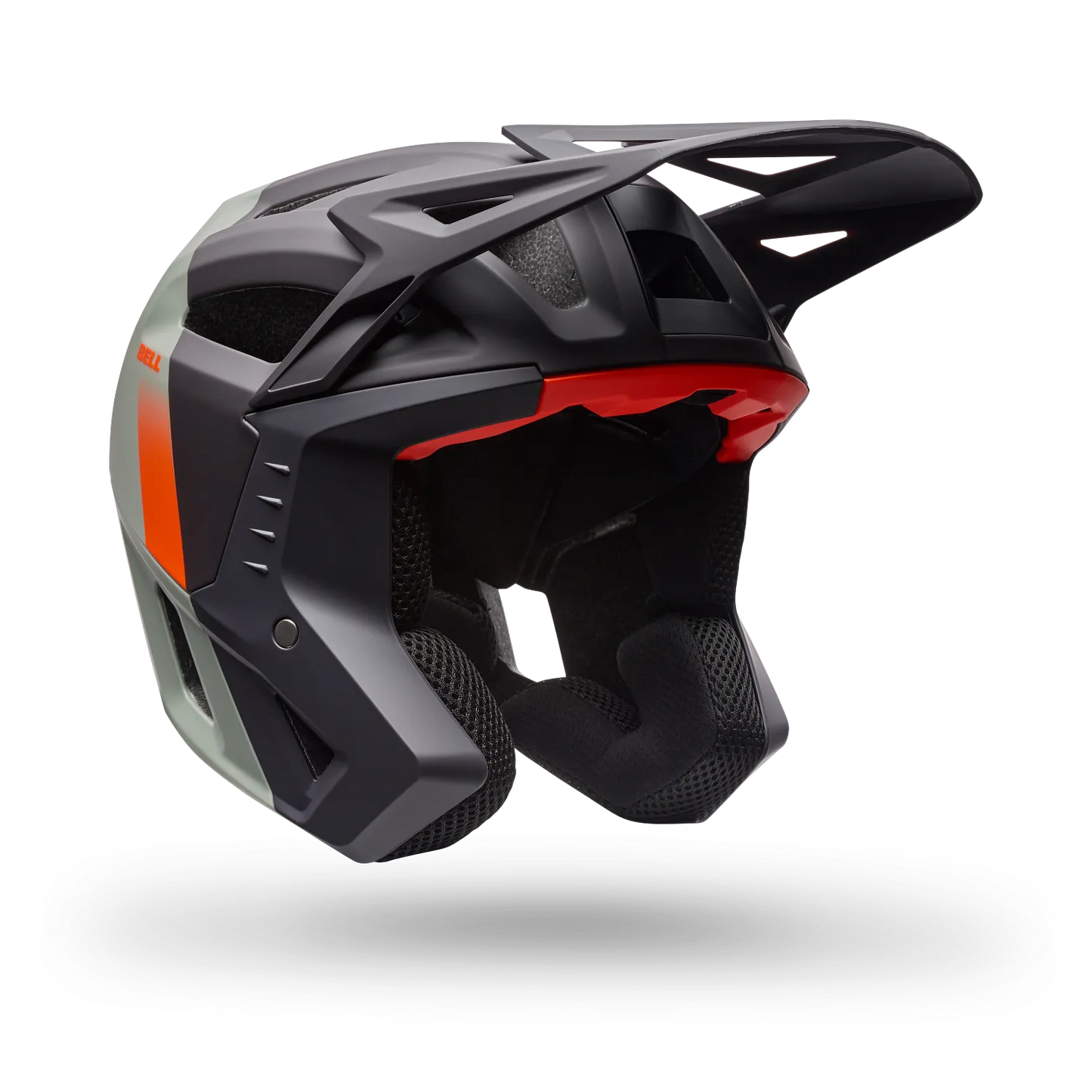 Casque VTT BELL 3QTR-AIR MIPS RATIO Noir/Gris/Rouge