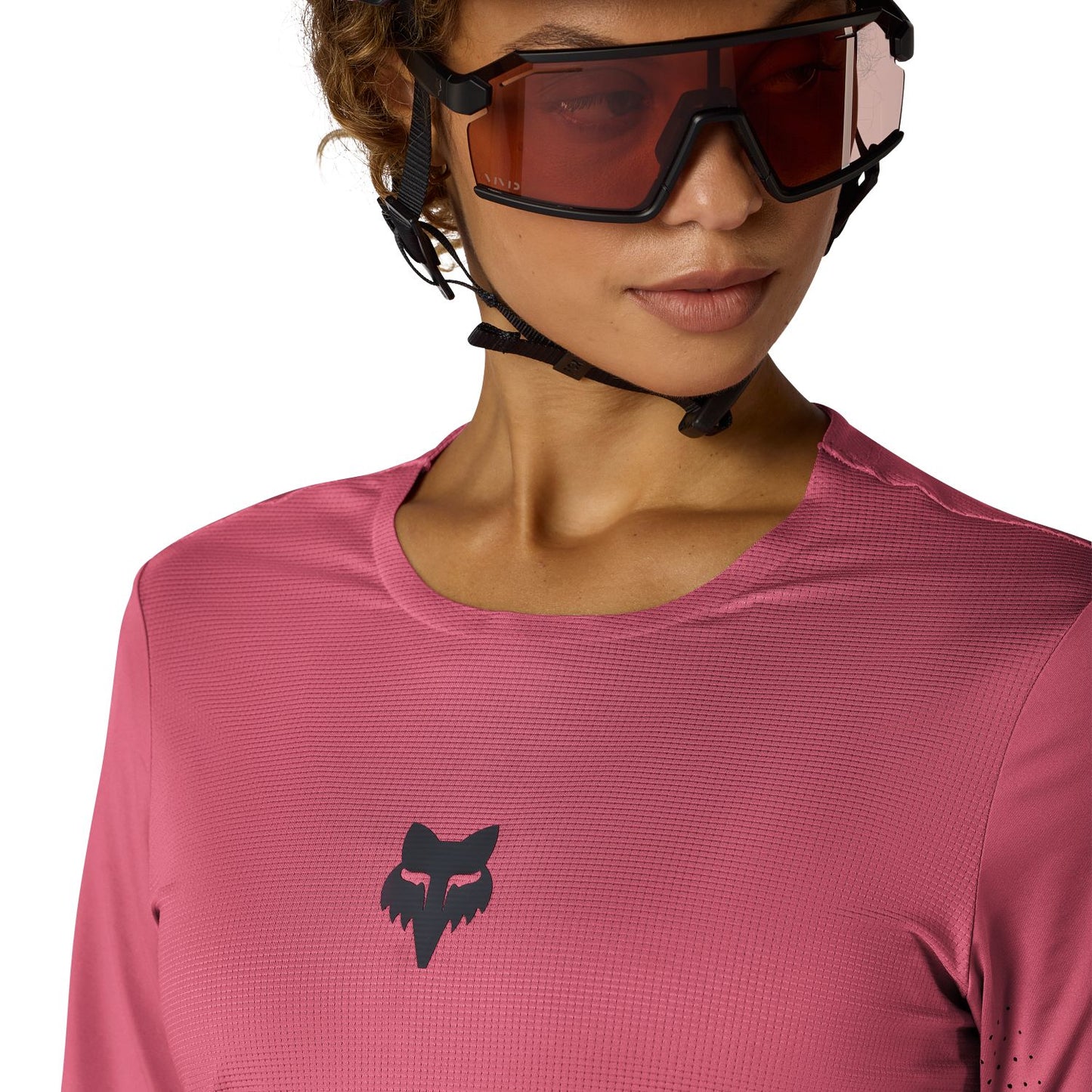 Maillot FOX FLEXAIR Femme Manches Courtes Berry