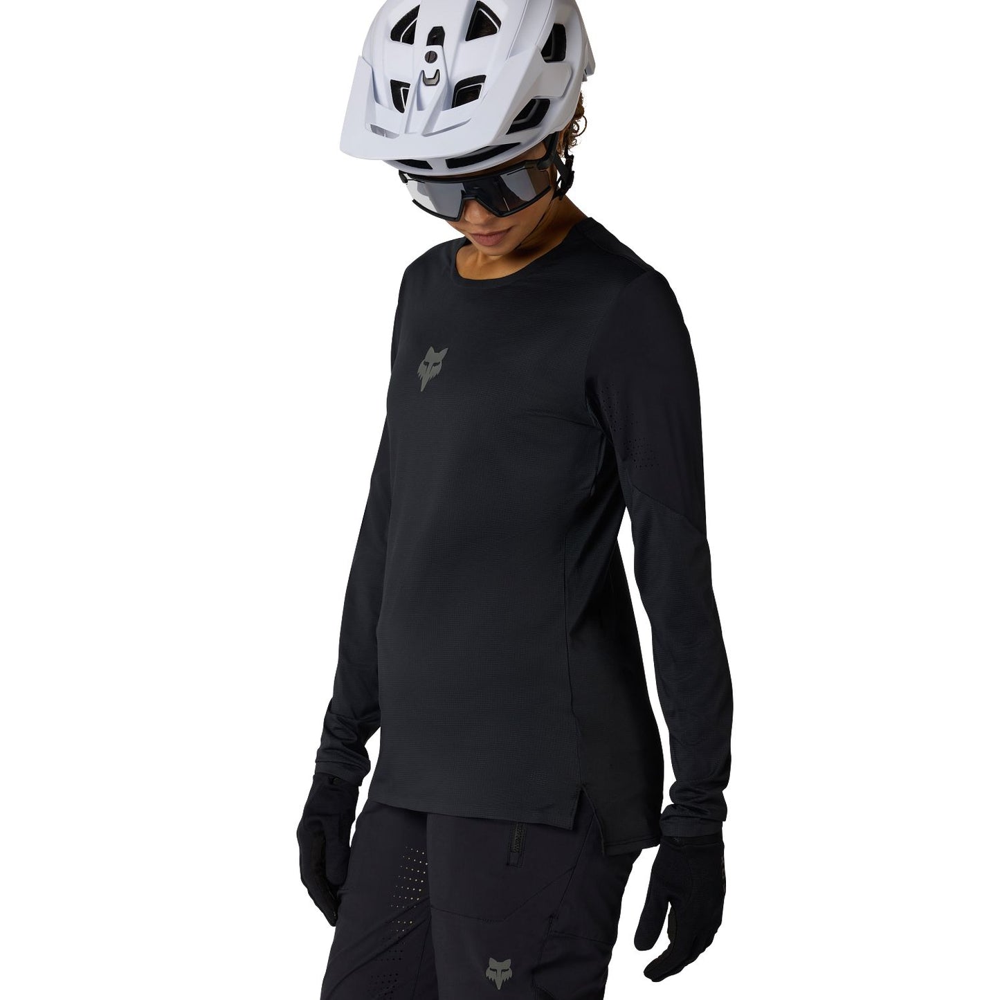 Maillot FOX FLEXAIR Femme Manches Longues Noir