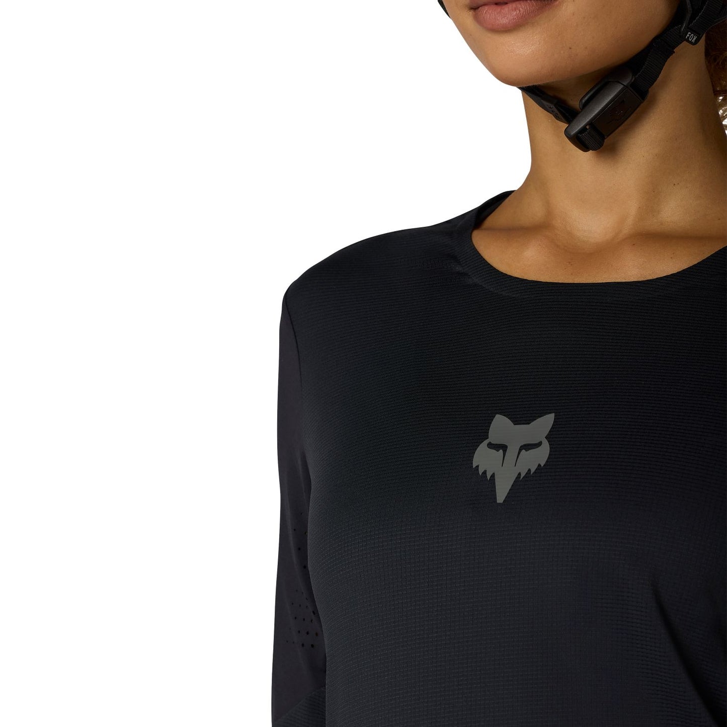 Maillot FOX FLEXAIR Femme Manches Longues Noir