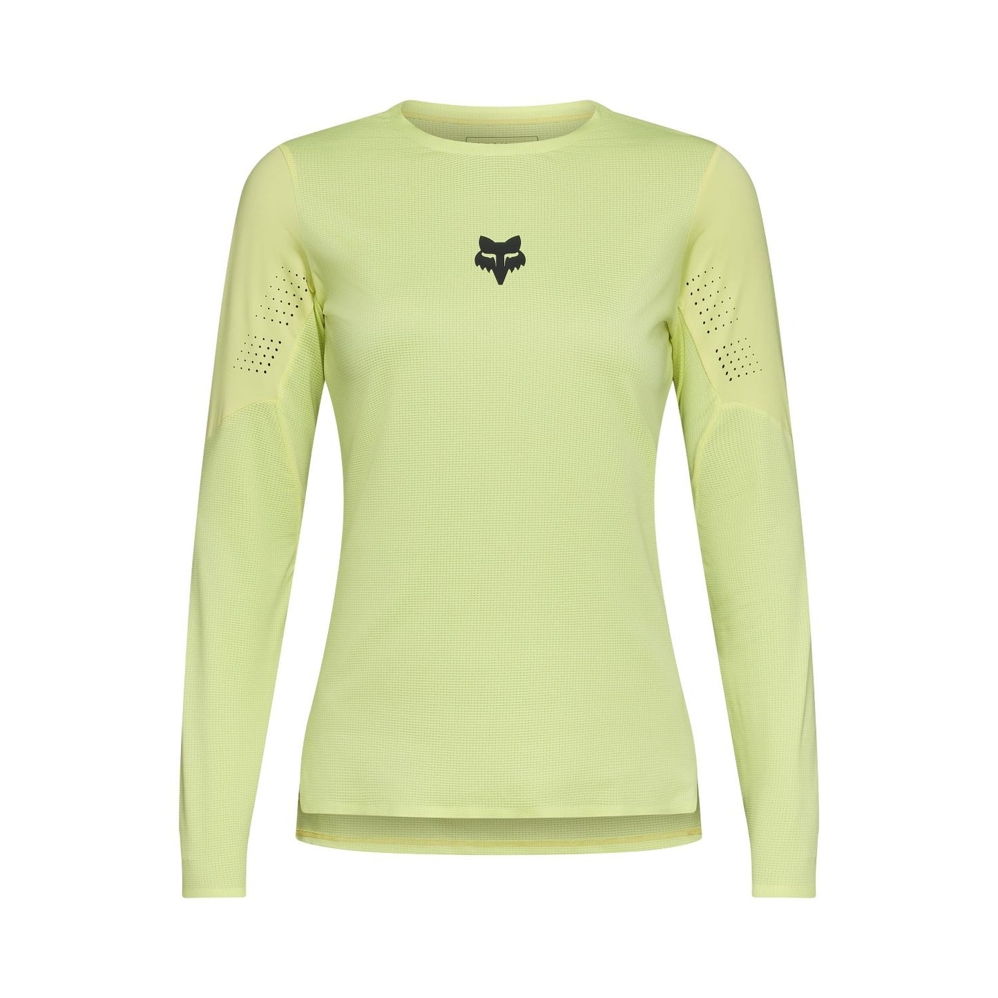 Maillot FOX FLEXAIR Femme Manches Longues Jaune Lime
