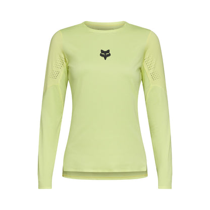 FOX FLEXAIR Dame Langærmet Trøje Lime Gul