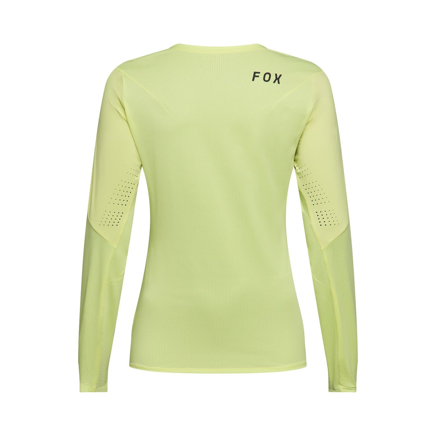 Maillot FOX FLEXAIR Femme Manches Longues Jaune Lime
