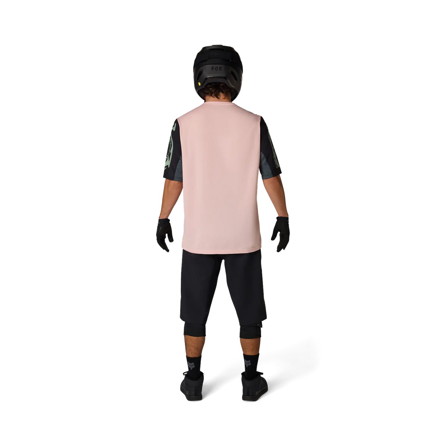 Maillot FOX DEFEND CREATION Manches Courtes Rose Blush