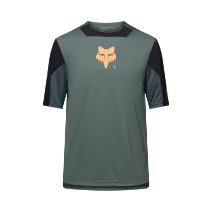 FOX DEFEND CREATION Short Sleeve Jersey Sage