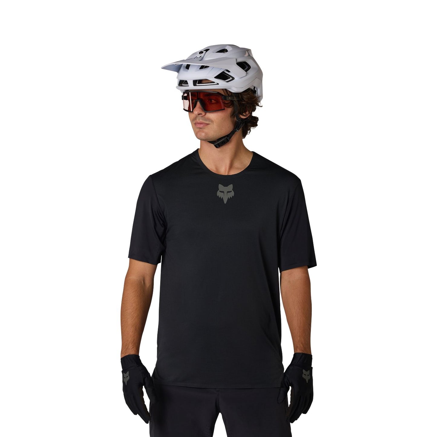 Maillot FOX FLEXAIR Manches Courtes Noir