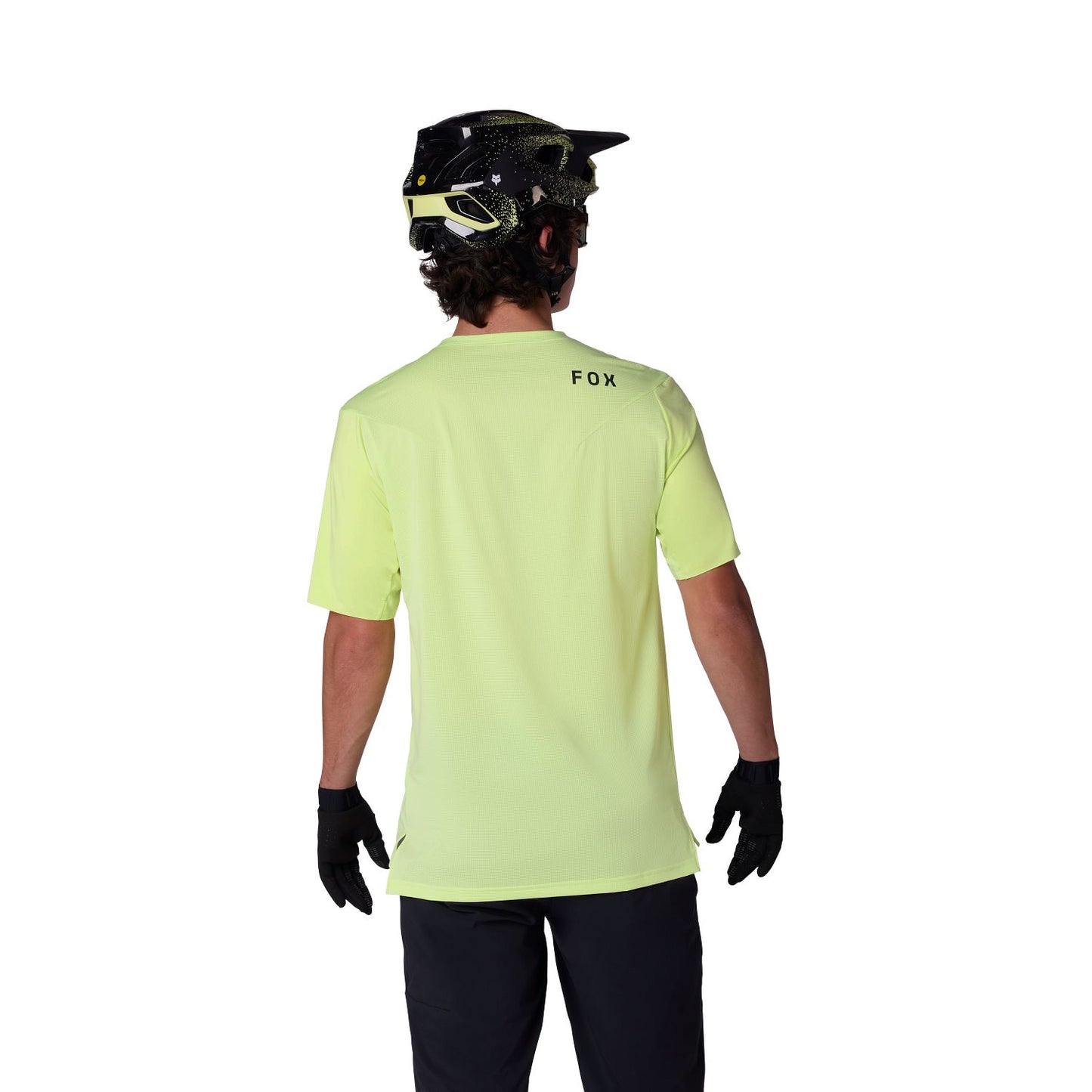 Maillot FOX FLEXAIR Manches Courtes Lime